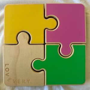 Lovevery Chunky Wooden Jigsaw Puzzle